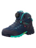 Trollkids Leren wandelschoenen "Gjende" donkerblauw