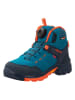 Trollkids Leren wandelschoenen "Gjende" blauw