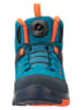 Trollkids Leder-Wanderschuhe "Gjende" in Blau