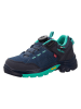 Trollkids Leren wandelschoenen "Gjende" donkerblauw