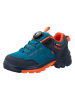 Trollkids Leder-Wanderschuhe "Gjende" in Blau