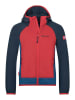 Trollkids Fleece vest "Seiland" donkerblauw/rood