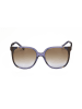 Carolina Herrera Damen-Sonnenbrille in Lila/ Hellbraun
