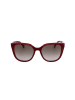 Carolina Herrera Damen-Sonnenbrille in Rot/ Hellbraun