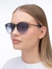 Carolina Herrera Dameszonnebril donkerblauw/paars