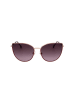 Carolina Herrera Damen-Sonnenbrille in Gold/ Lila