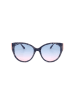 GUESS by MARCIANO Damen-Sonnenbrille in Dunkelblau-Gelb/ Hellblau