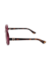 Guess Damskie okulary przeciwsłoneczne w kolorze jasnobrązowo-różowym