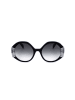 Guess Damskie okulary przeciwsłoneczne w kolorze czarno-szarym
