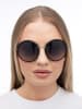 Guess Damen-Sonnenbrille in Schwarz/ Dunkelblau