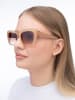 Guess Damen-Sonnenbrille in Beige/ Hellbraun