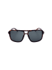 Guess Herren-Sonnenbrille in Braun/ Dunkelblau