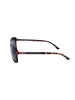 Guess Herren-Sonnenbrille in Braun/ Dunkelblau