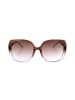Guess Damen-Sonnenbrille in Braun-Lila/ Hellbraun