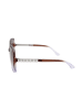 Guess Damen-Sonnenbrille in Braun-Lila/ Hellbraun