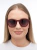 Lacoste Damskie okulary przeciwsłoneczne w kolorze czerwono-jasnoróżowym