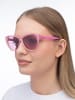 Karl Lagerfeld Damskie okulary przeciwsłoneczne w kolorze jasnoróżowym