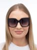 Oscar de la Renta Damen-Sonnenbrille in Schwarz/ Lila