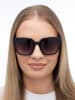 Oscar de la Renta Damen-Sonnenbrille in Schwarz/ Lila