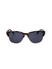 Oscar de la Renta Damen-Sonnenbrille in Braun-Gold/ Dunkelblau