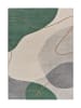 Atticgo Kurzflor-Teppich "Edesa" in Creme/ Grau/ Grün