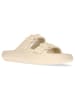 C'M Pantoletten in Beige