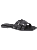C'M Slippers zwart