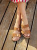 Bellucci Slippers lichtbruin