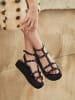 Bellucci Haksandalen zwart