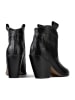 loft37 Leder-Cowboy-Boots "Electric Feel" in Schwarz