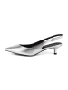 loft37 Leder-Pumps "Elegance Essence" in Silber