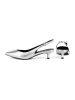 loft37 Leder-Pumps "Elegance Essence" in Silber