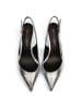 loft37 Leder-Pumps "Elegance Essence" in Silber