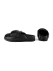 loft37 Leder-Pantoletten "Ready or not" in Schwarz
