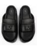loft37 Leder-Clogs in Schwarz