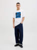 Jack & Jones Koszulka "Jeff" w kolorze białym