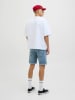Jack & Jones Spijkershort "Rick" lichtblauw