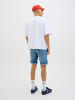 Jack & Jones Spijkershort "Rick" blauw