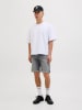 Jack & Jones Szorty dżinsowe "Rick" w kolorze szarym