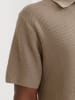 Jack & Jones Poloshirt "Cooper" in Hellbraun