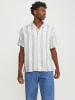 Jack & Jones Hemd "Cabana" in Weiß/ Schwarz