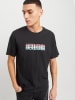 Jack & Jones Koszulka "Cyber" w kolorze czarnym
