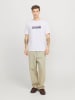 Jack & Jones Koszulka "Cyber" w kolorze białym