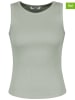 Sublevel 2er-Set: Tops in Salbei/ Schwarz
