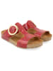 HAFLINGER Leder-Pantoletten in Rot