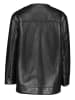 Fuchs Schmitt Kunstlederjacke in Schwarz/ Creme