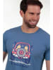 The Time of Bocha Shirt in Blau