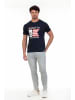 The Time of Bocha Shirt donkerblauw
