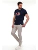 The Time of Bocha Shirt in Dunkelblau