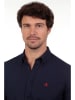 The Time of Bocha Hemd - Regular fit - in Dunkelblau
